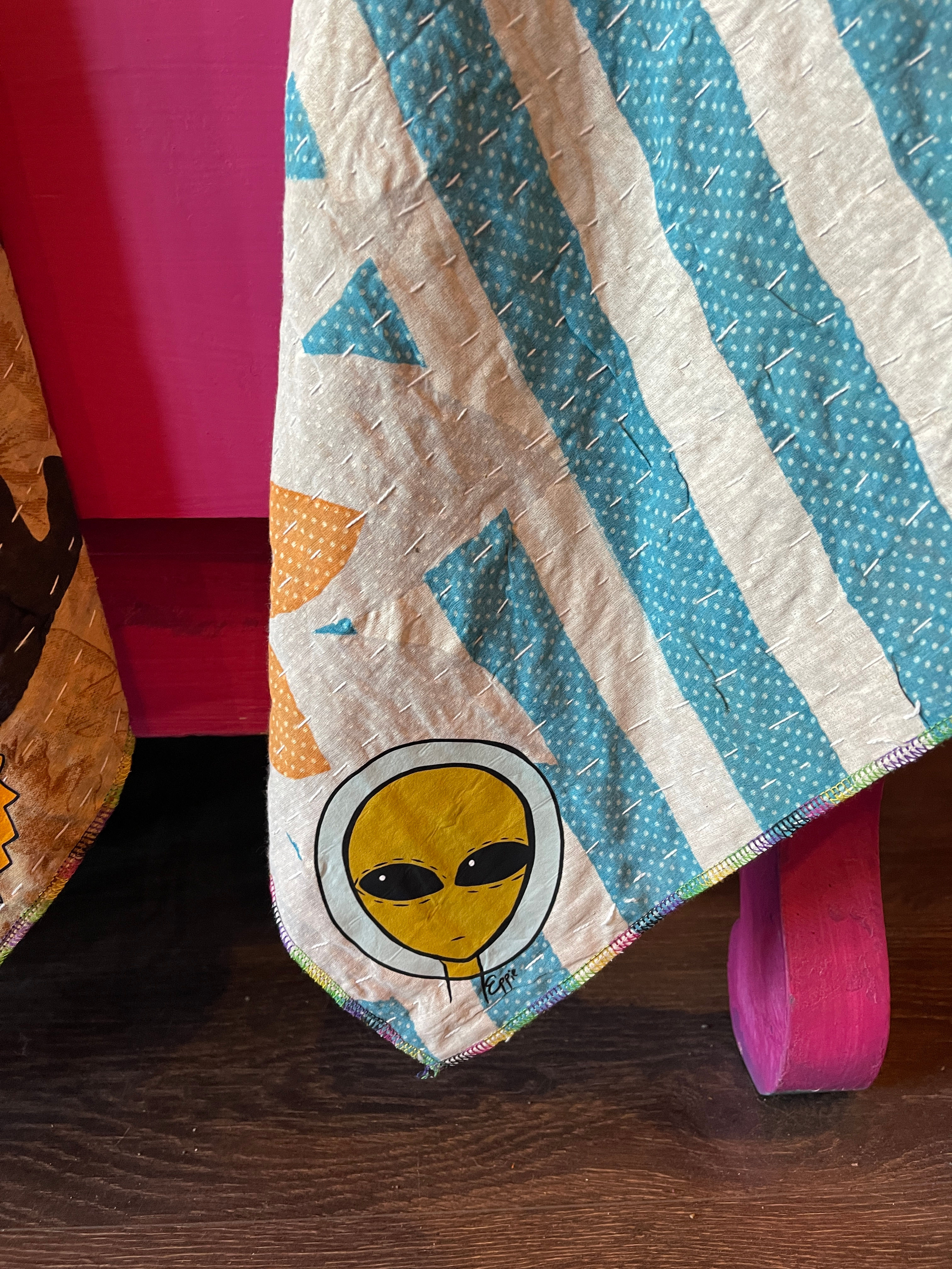 Alien Tea Towel