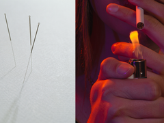 Acupuntura y nicotina