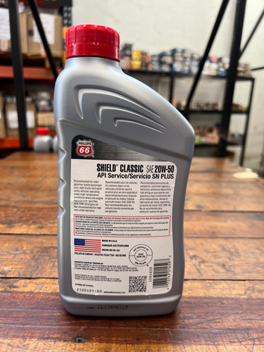 Aceite Mineral Shield Classic SAE 20W-50 | Phillips66vzla