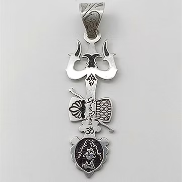 Silver Om Locket