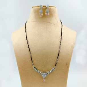 Silver Mangalsutra