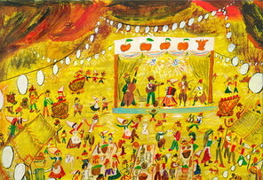 【NHK BSプレミアム】 特番「荒井良二の絵本じゃあにぃ チロル里山ものがたり」」