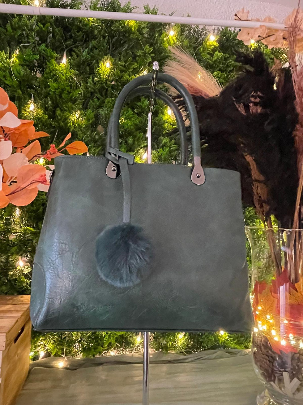 Miniatura: BOLSO con POMPÓN