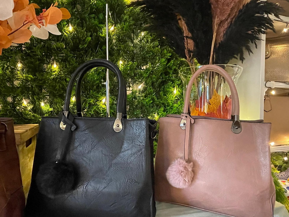 Miniatura: BOLSO con POMPÓN