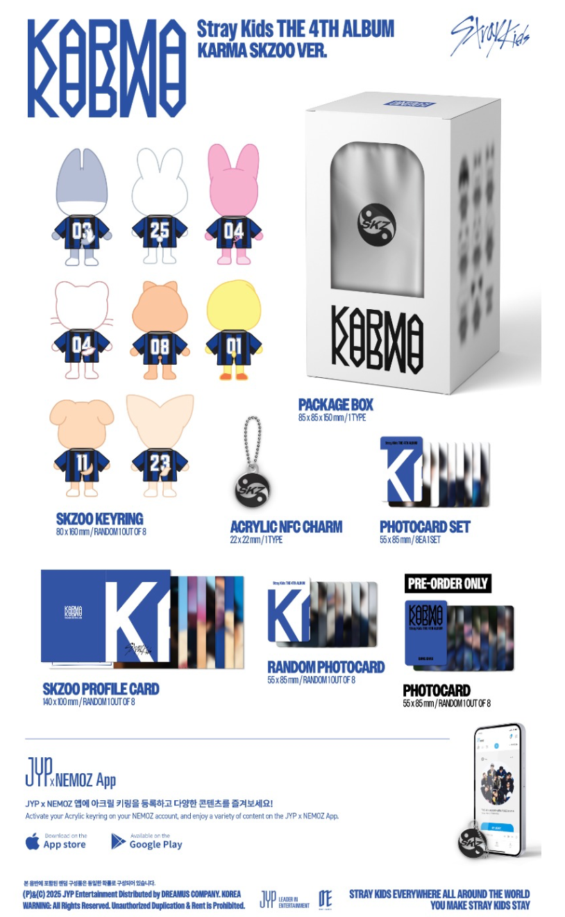 Thumbnail: Stray Kids 4th Full Album [KARMA] (SKZOO Ver.) (aladin Gift)