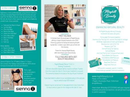 Mayhill Beauty Leaflet