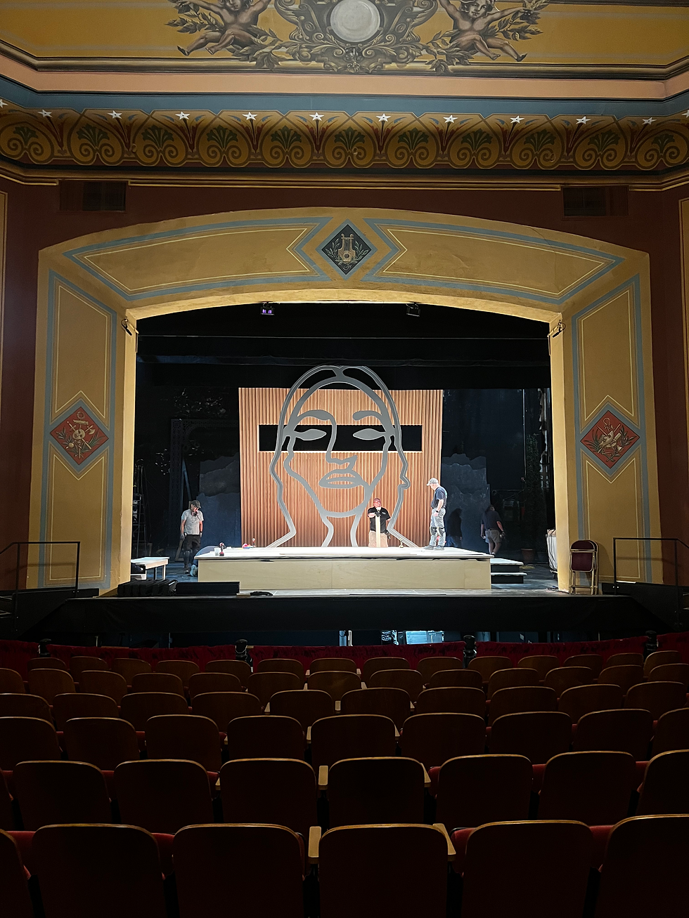 Load In for Master Class at Central City Opera