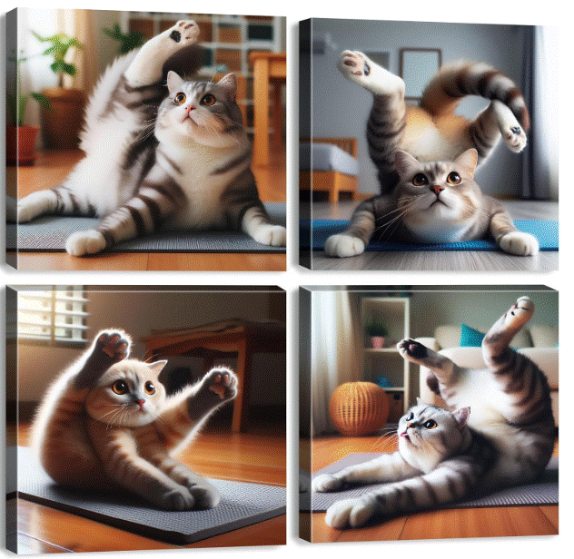 Yoga Cats image