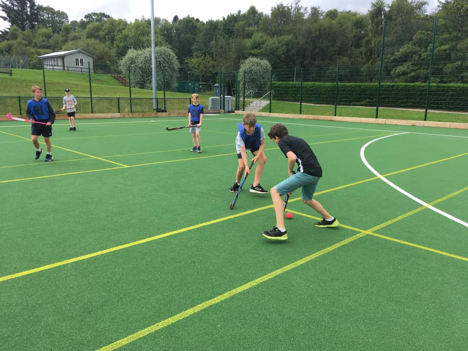 Hockey with group 4 & 5