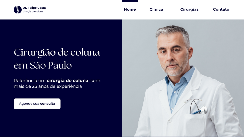 Criação de Sites para Médicos - Agência Vellari