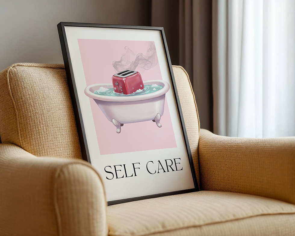 Thumbnail: Self Care Art Print