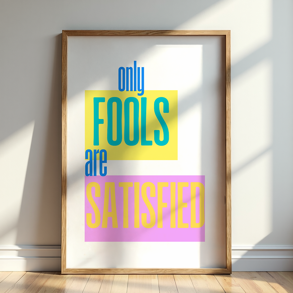 Thumbnail: Only Fools Art Print
