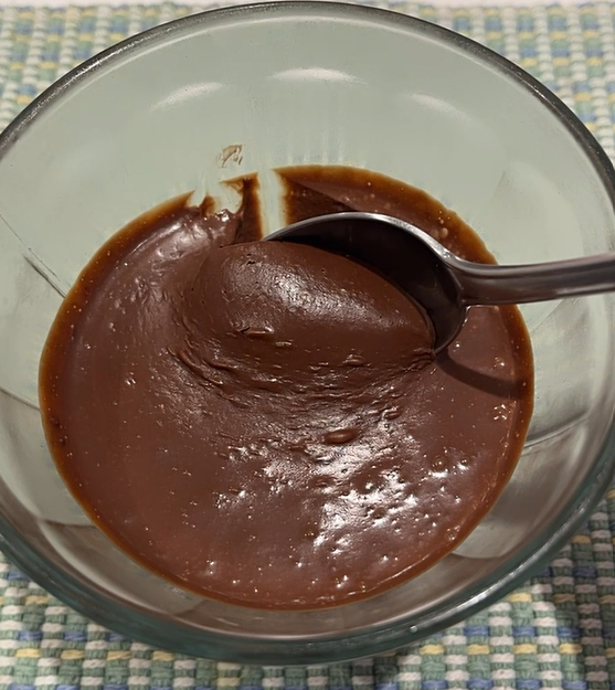 Mousse de chocolate vegana