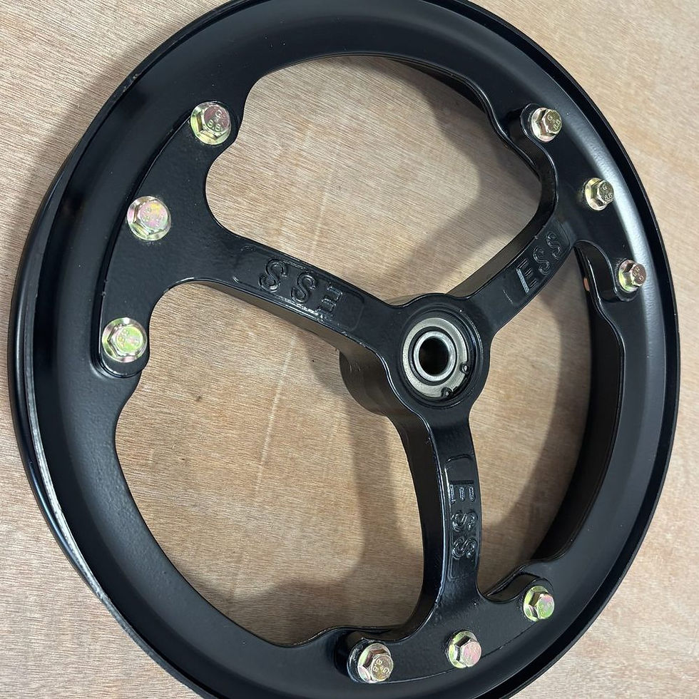 ESS-AG 3 inch x 16 inch spoke gauge wheel without tire