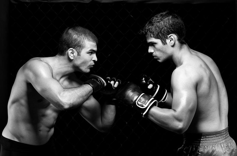Boxing Match Standoff