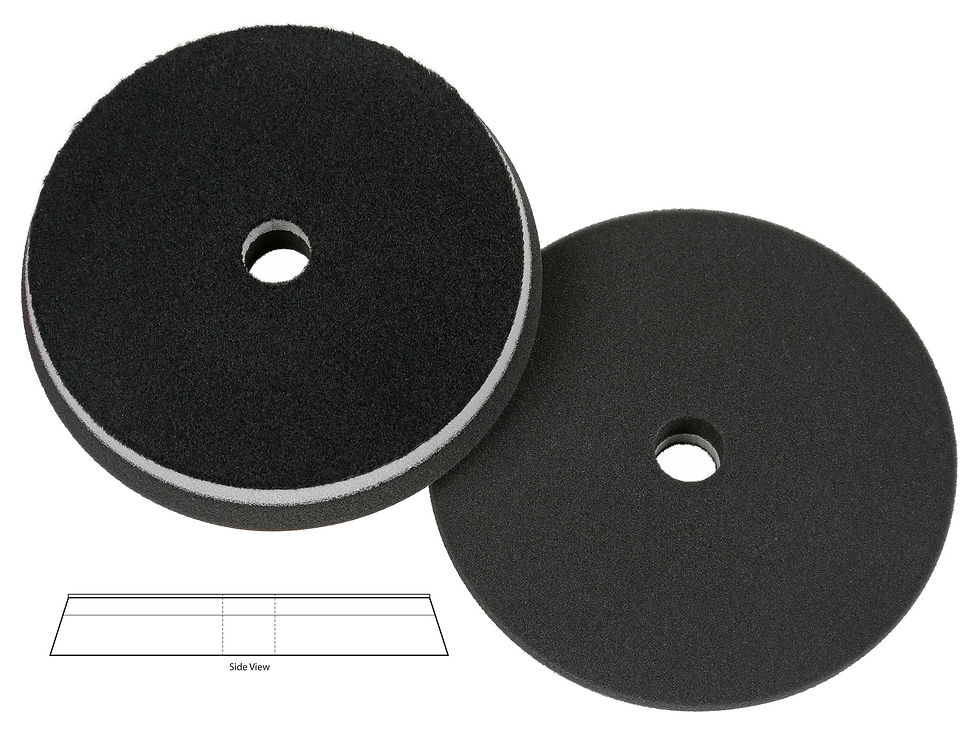 Thumbnail: Lake Country HDO Finishing Foam Polishing Pads Black