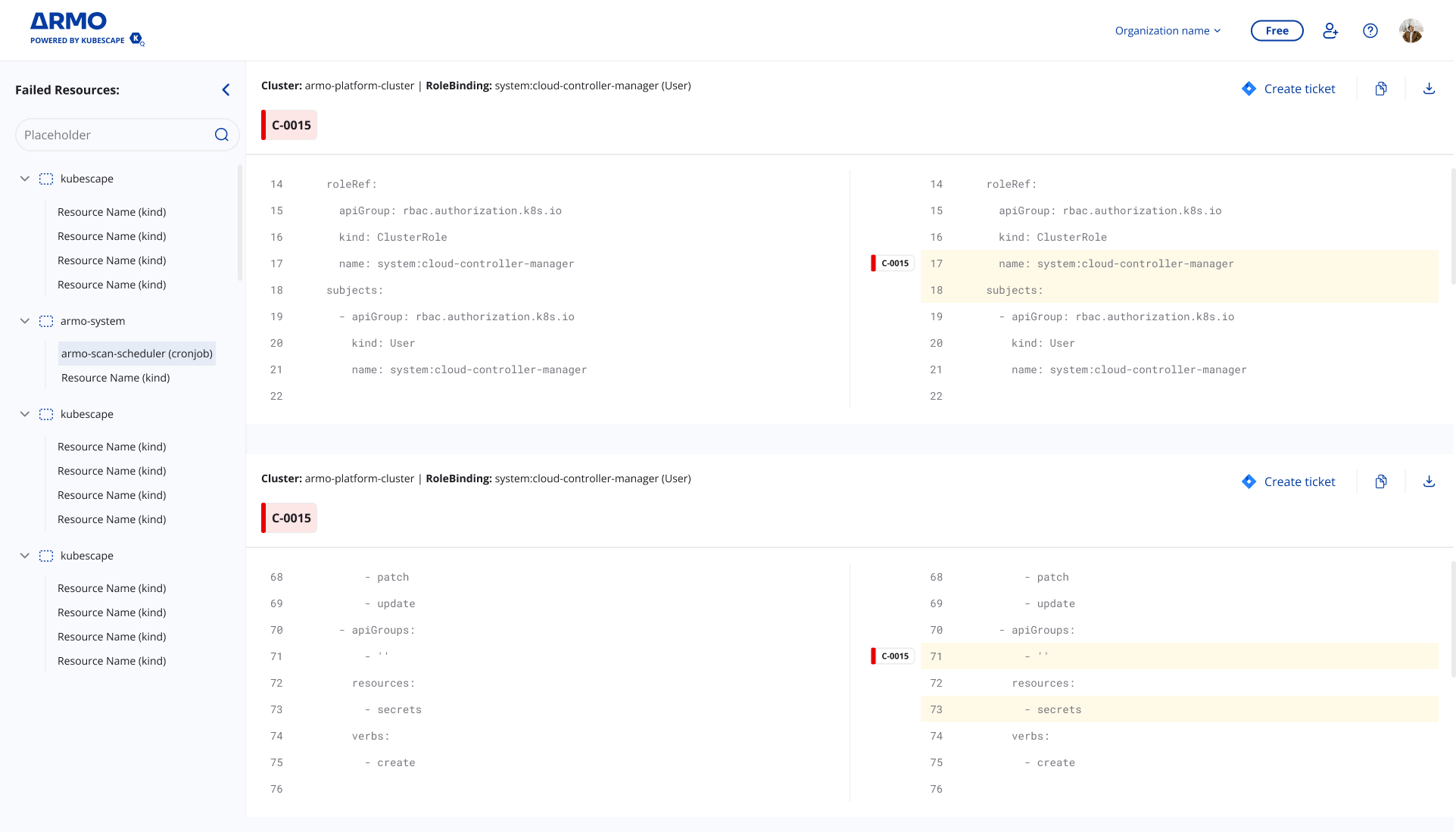 RBAC assisted remediation