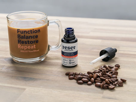 RESET your ritual with world's first water-based CBD drops