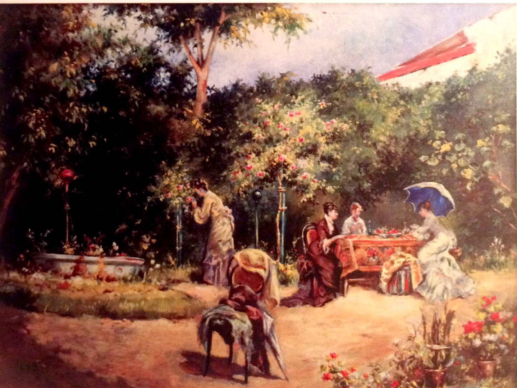 Theodor AMAN, The Garden