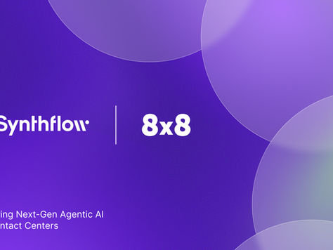Synthflow AI and 8x8 partnership integrating agentic AI into enterprise contact centres