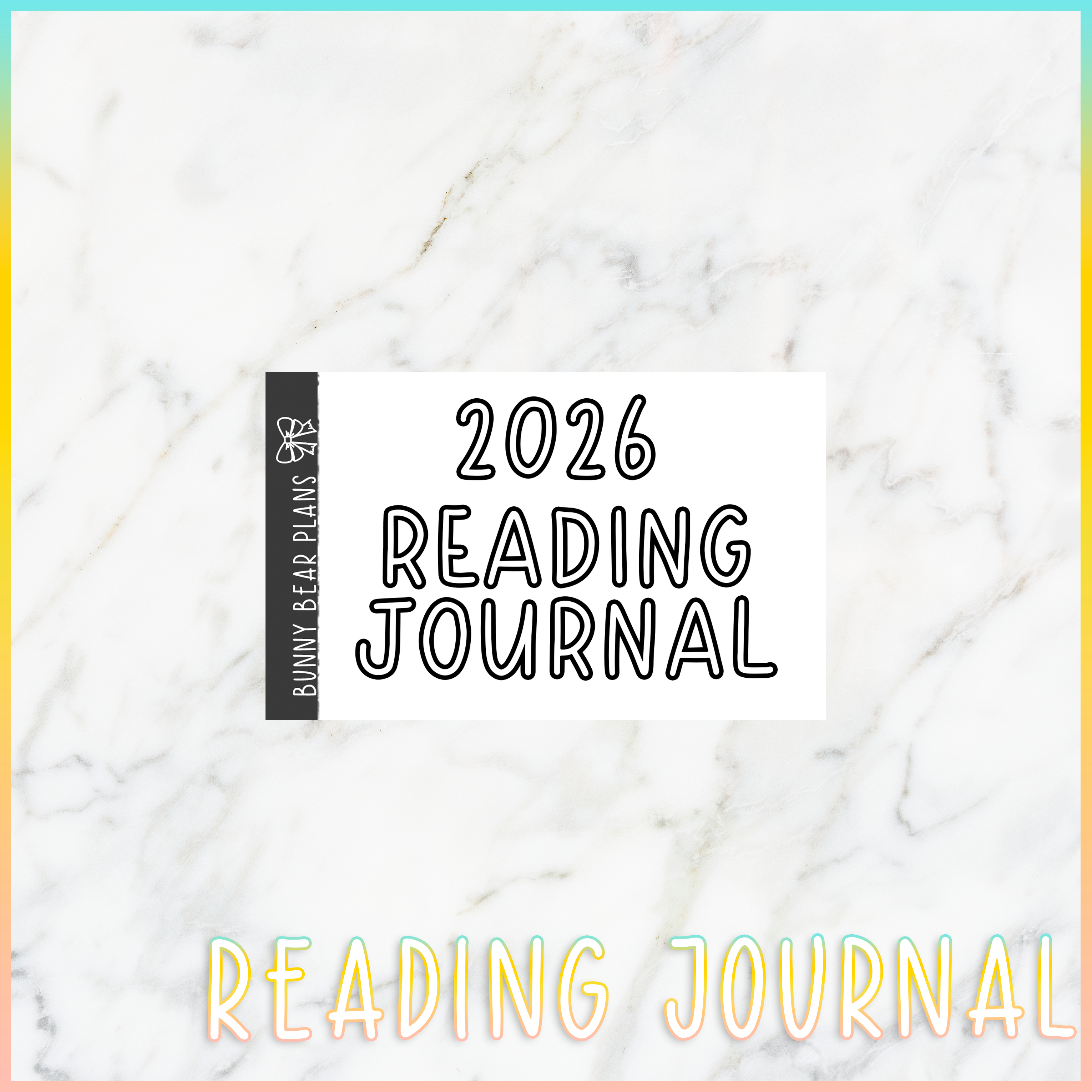 2026 Reading Journal - Bullet Journal
