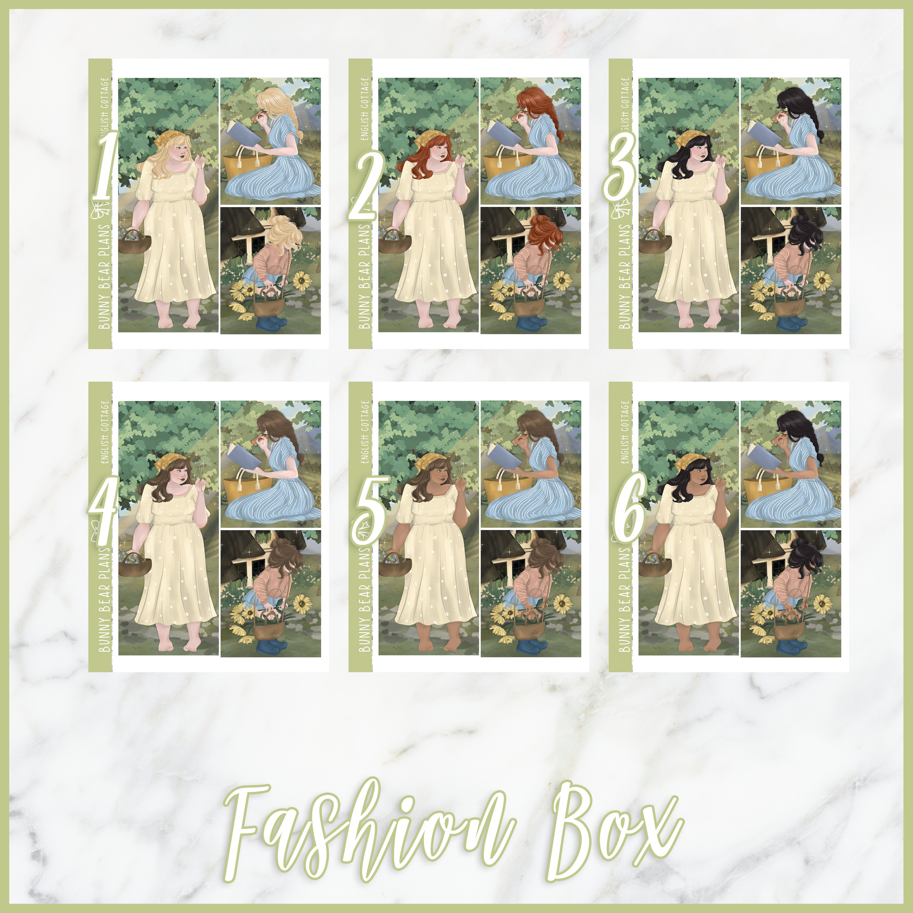 English Cottage - Fashion Boxes