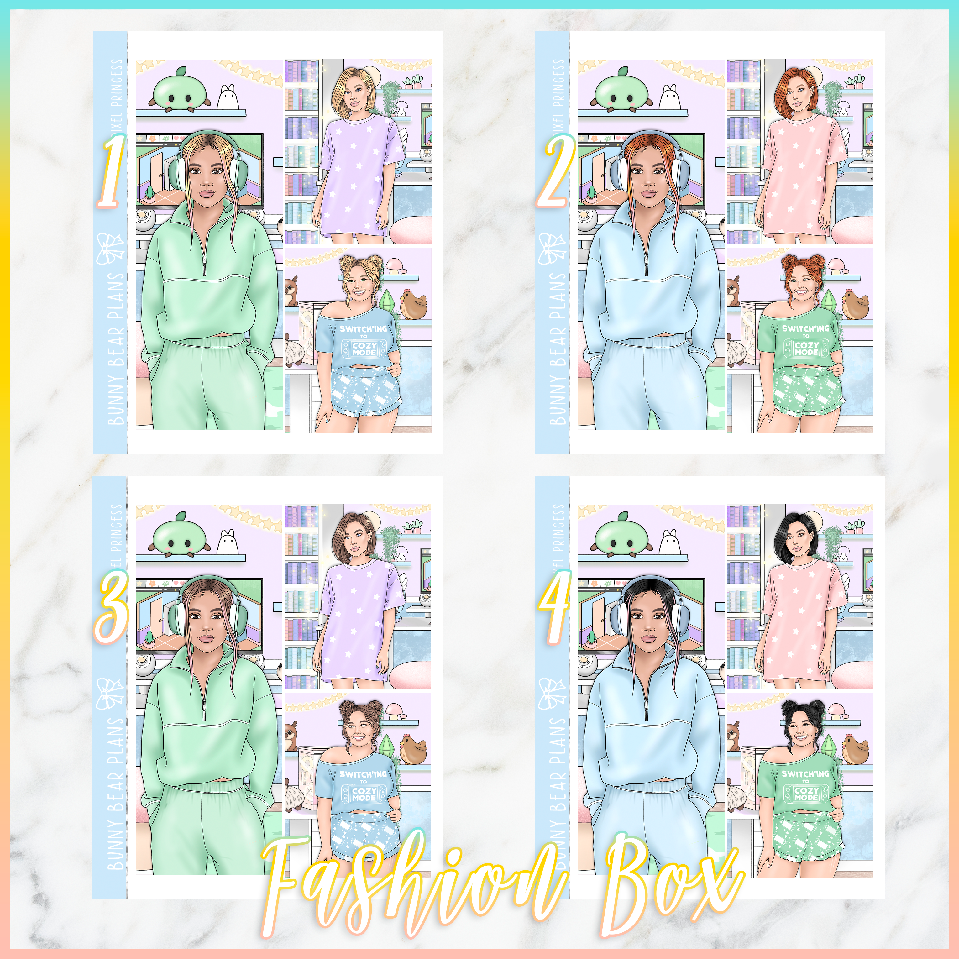 Pixel Princess - Fashion Boxes