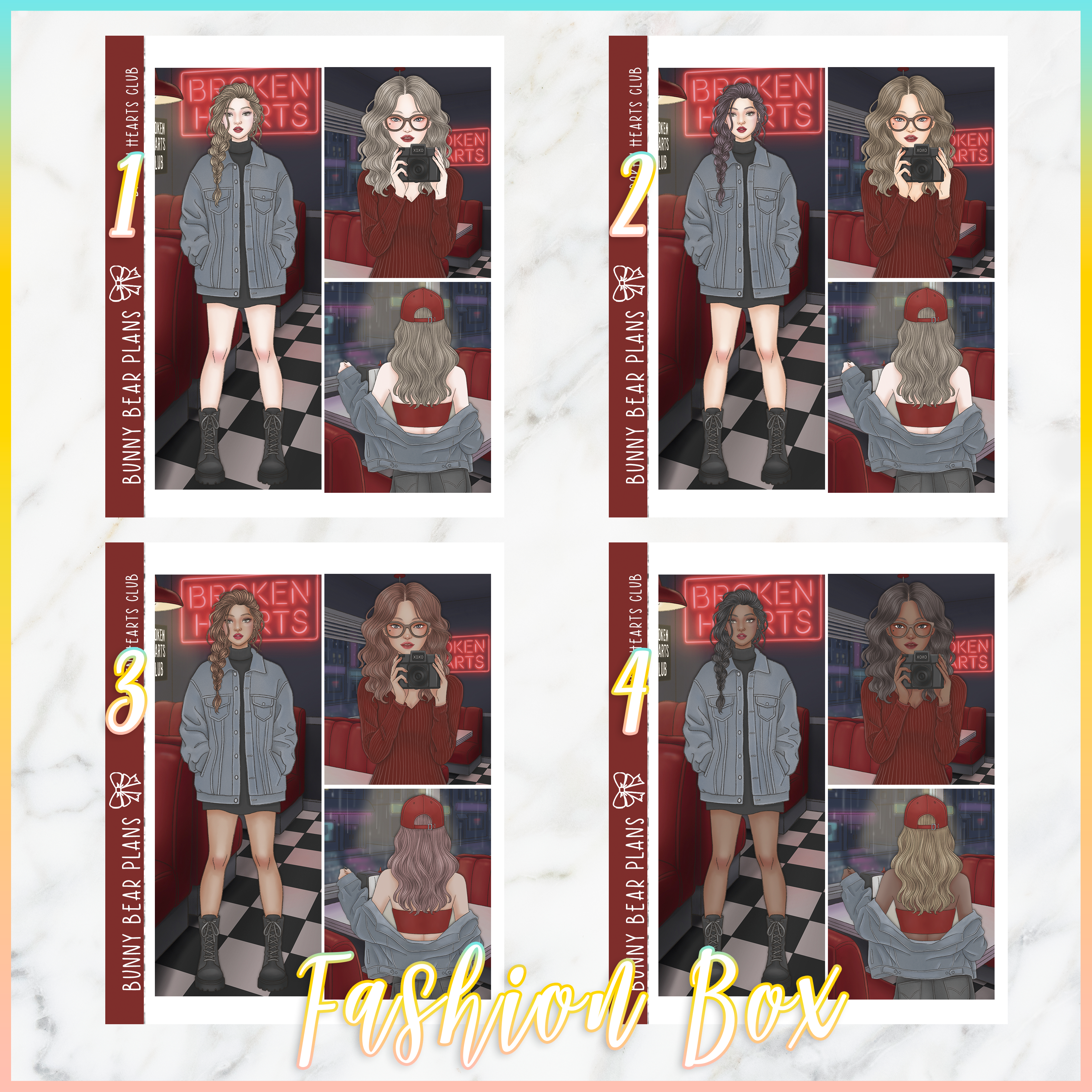 Broken Hearts Club - Fashion Boxes