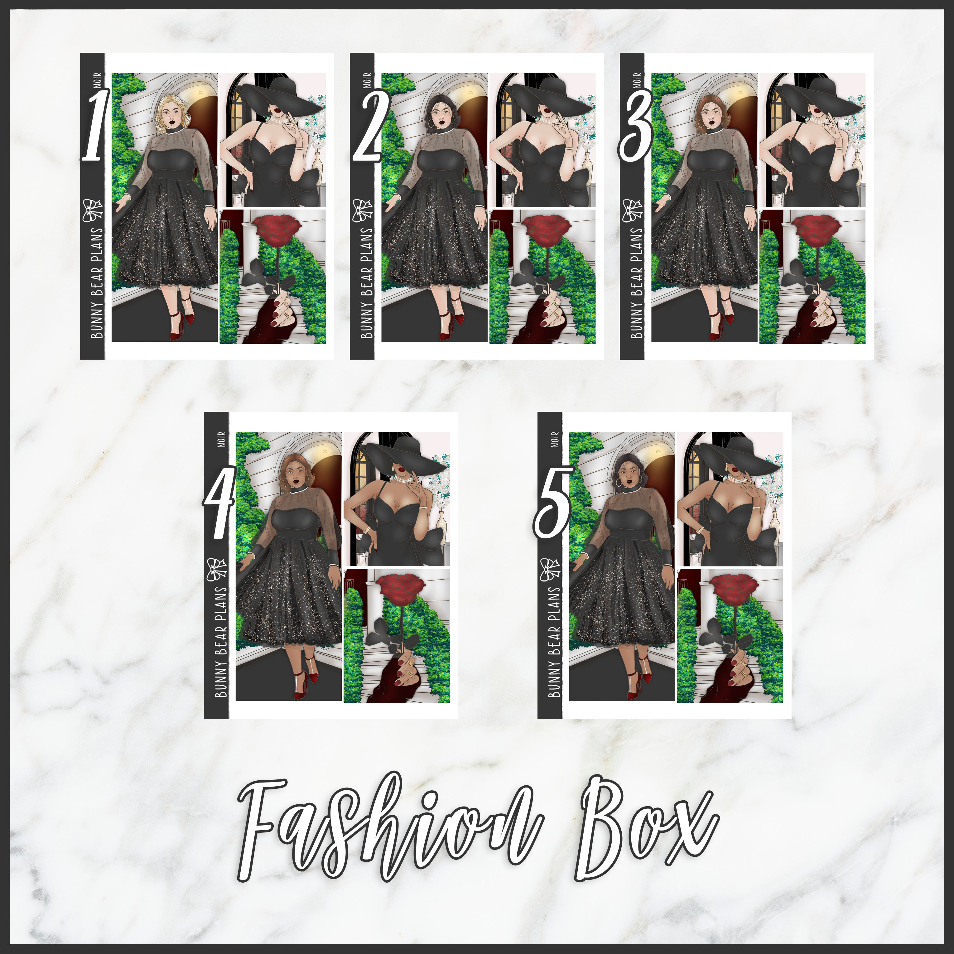 Noir - Fashion Boxes