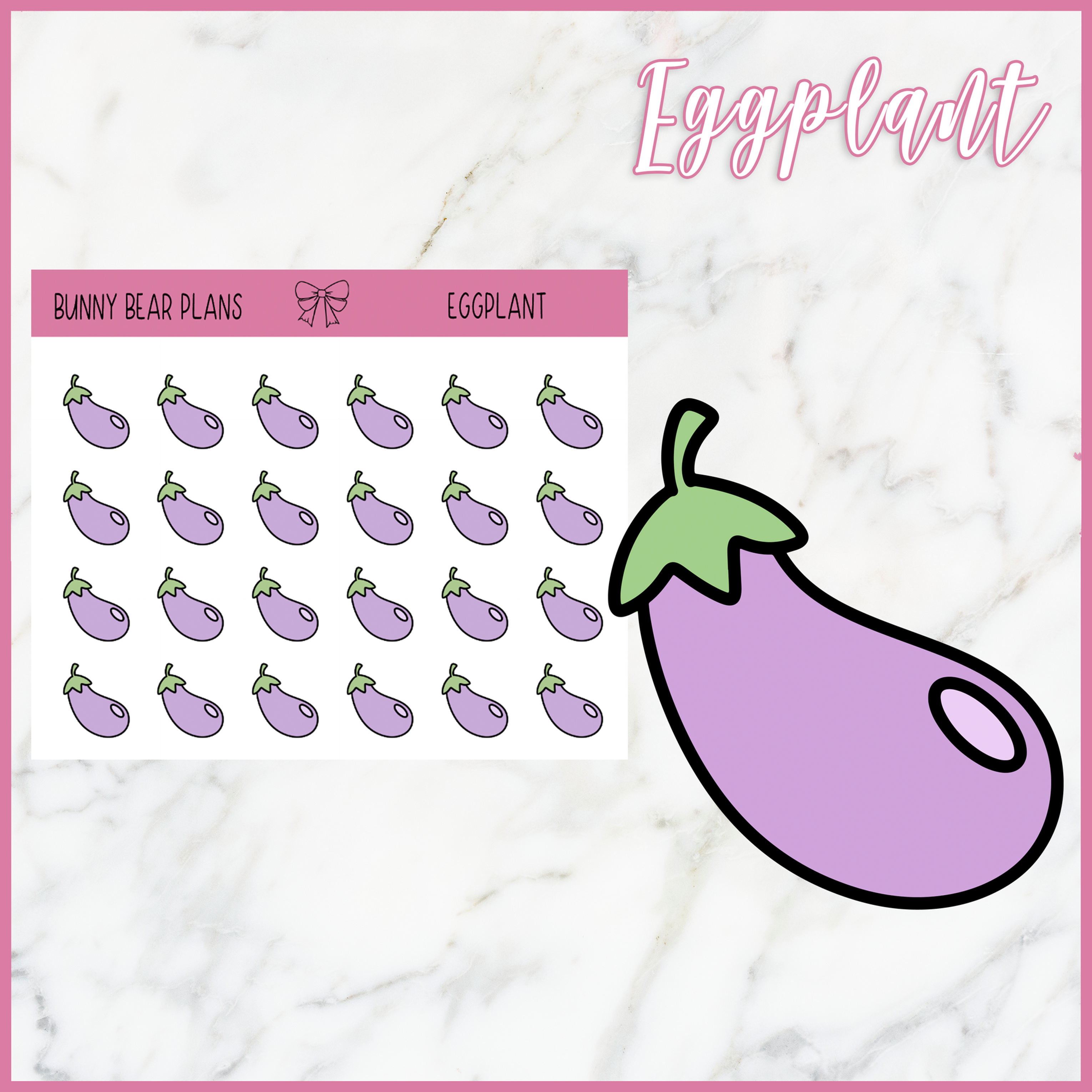 Eggplant Doodle