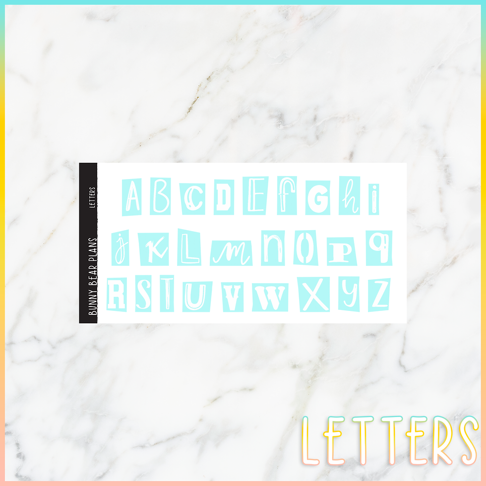 Thumbnail: Letters - Bullet Journal