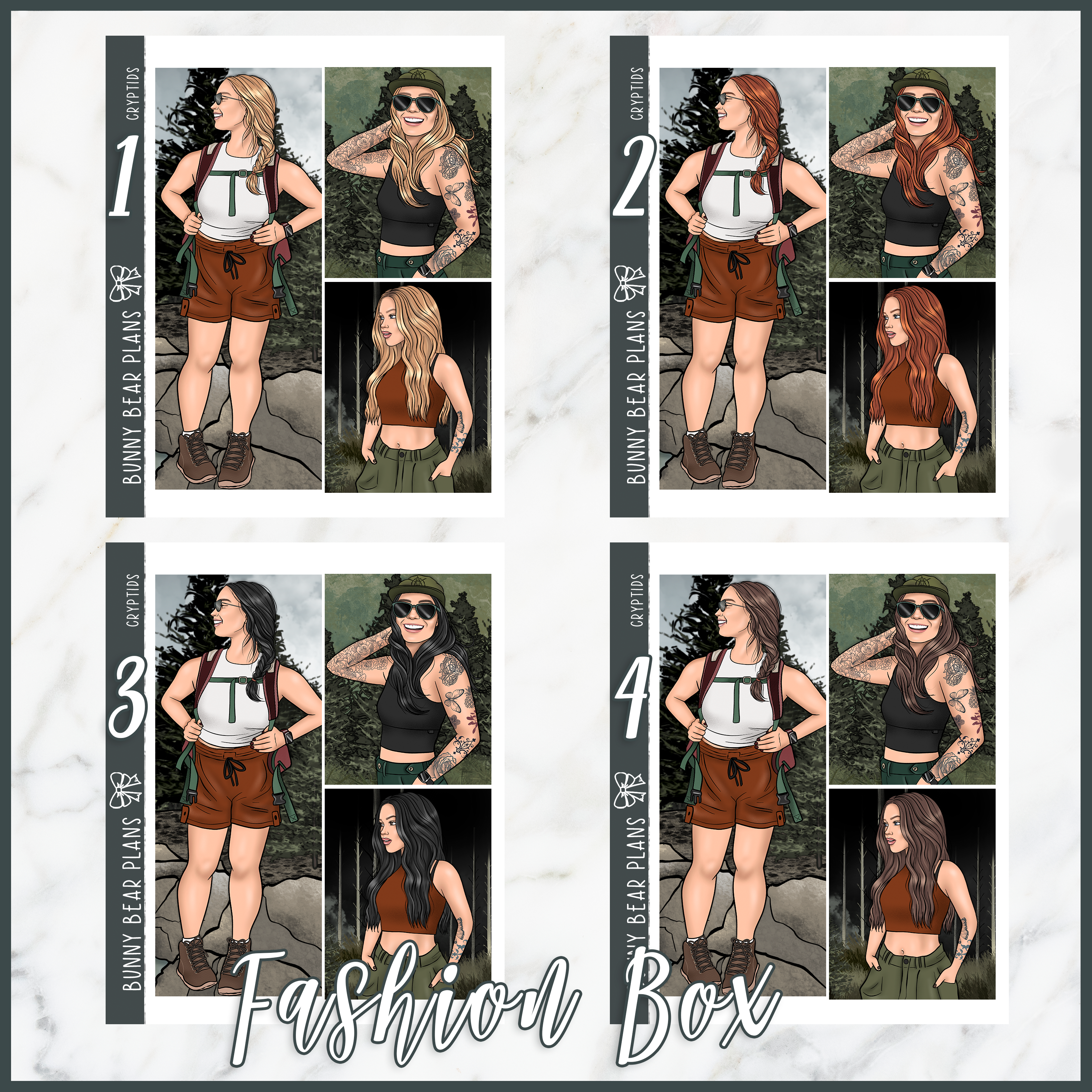 Cryptids - Fashion Boxes