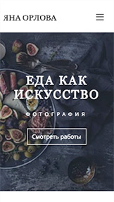 Все шаблоны website templates – Фуд-фотограф