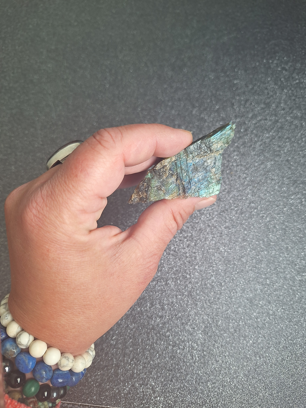 Thumbnail: Labradoriet, aura-versterking, intuïtie, spirituele communicatie, creativiteit, optimisme, emotionele heling, zelfvertrouwen.