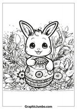 Free Rabbit Coloring pages for adults