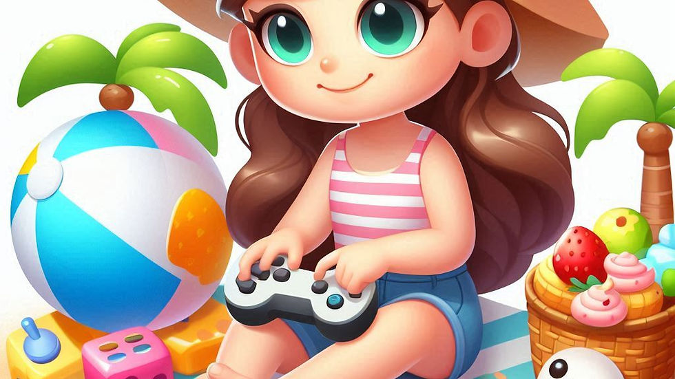 summer-themed learning games - June Mini Jumbo Junior Magazine