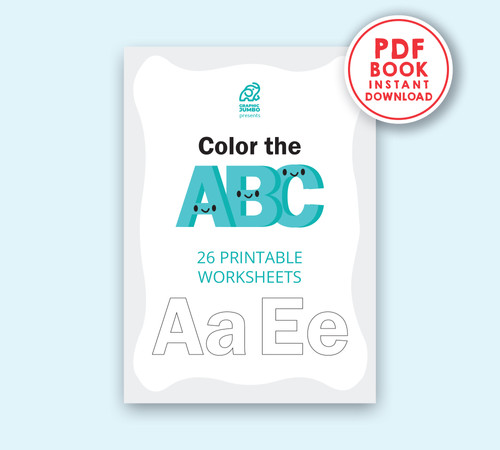 Color The Letters Printable Lettering Worksheets for Preschoolers Color The Letters Printable Lettering Worksheets for Preschoolers