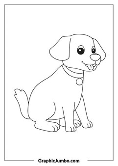 dogs coloring pages