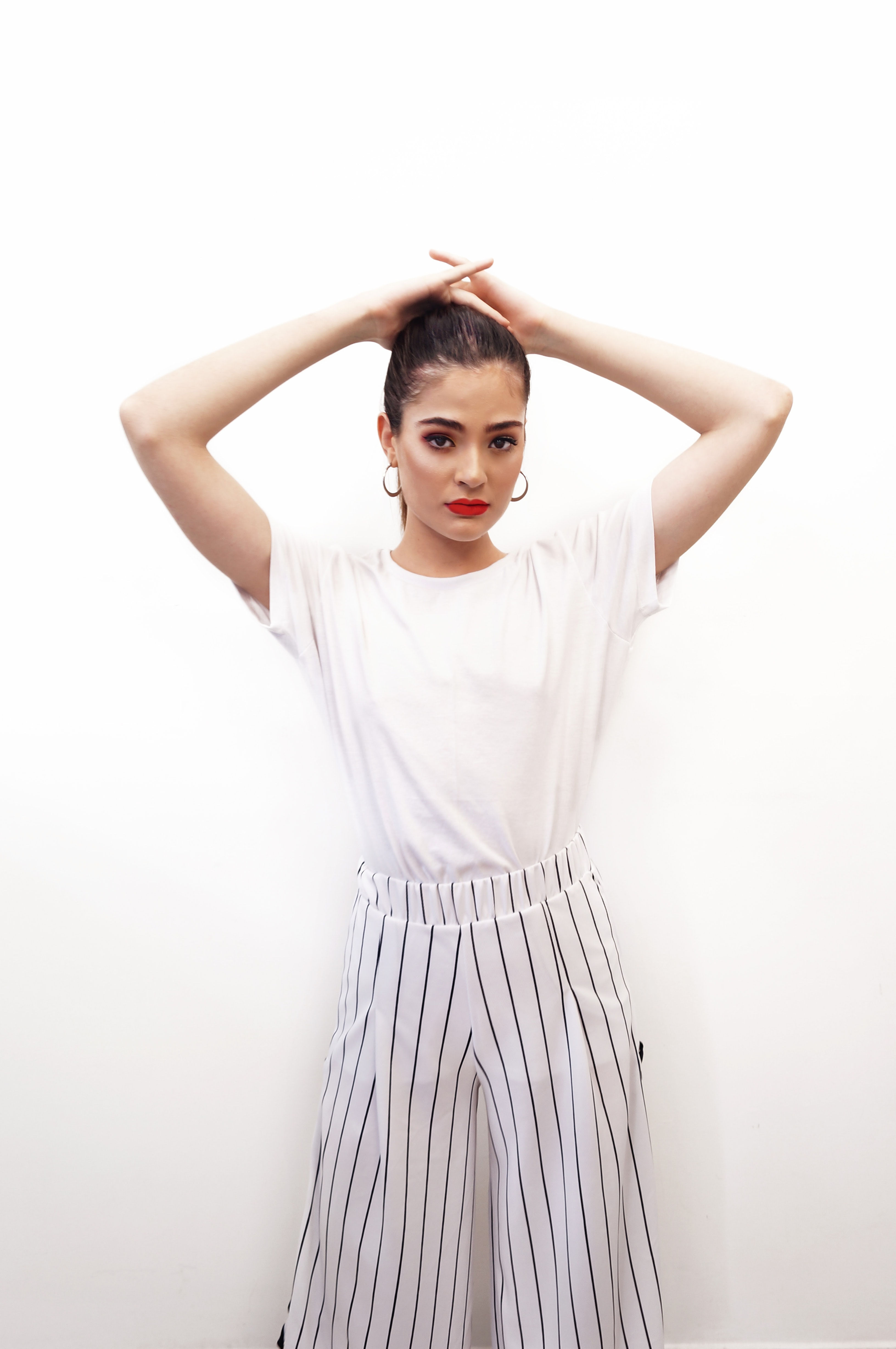 Bold White Casuals