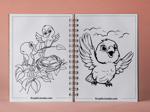 25+ Free Cute Birds Coloring Pages for Kids & Adults