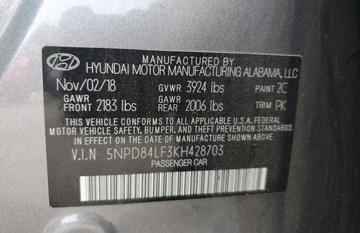 2019 Hyundai Elantra