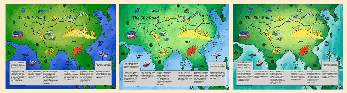 ILUSTRAÇÃO DE MAPA