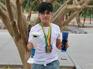 La Paz Teen Innovates Medical Manufacturing with 3D-Printed Recycled PET Prosthetics