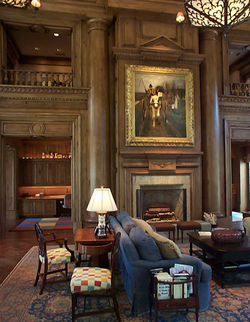 Highland Park Estate Family Room