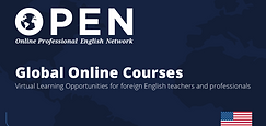 The Online Professional English Network (OPEN) Program CALL FOR APPLICATIONS – Winter 2024. Open to English Language Teachers/Educators.