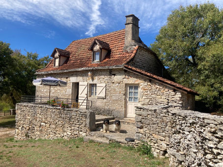 Haus in Frankreich mit 2 PON Hunden