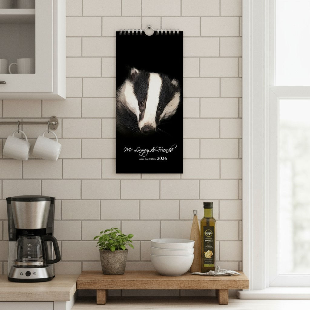 Slim Size Wall Calendar 2026