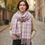 Thumbnail: Women's Boxed Luxury Classic Plaid Scarf - Pink & Lilac