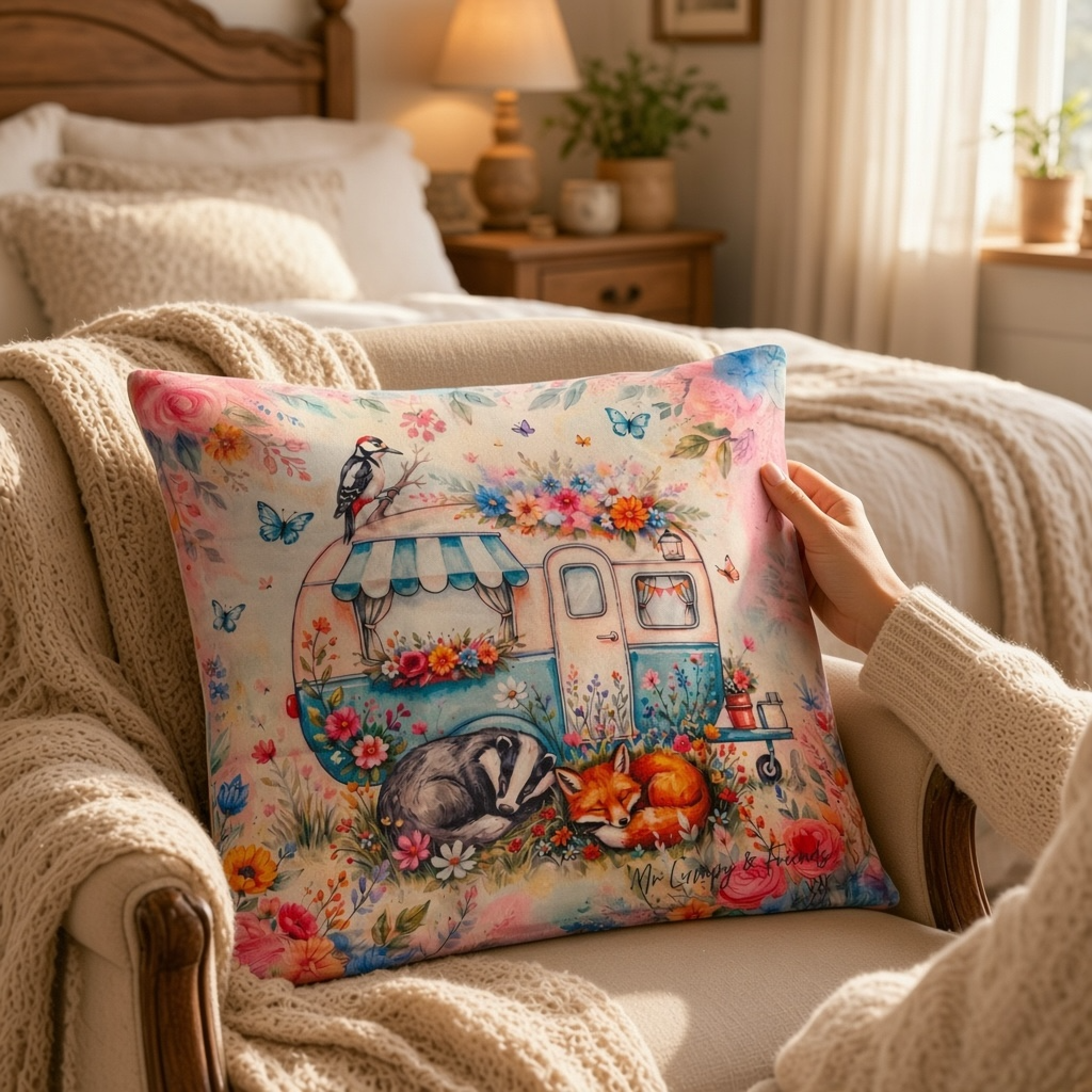Garden Friends Cushion