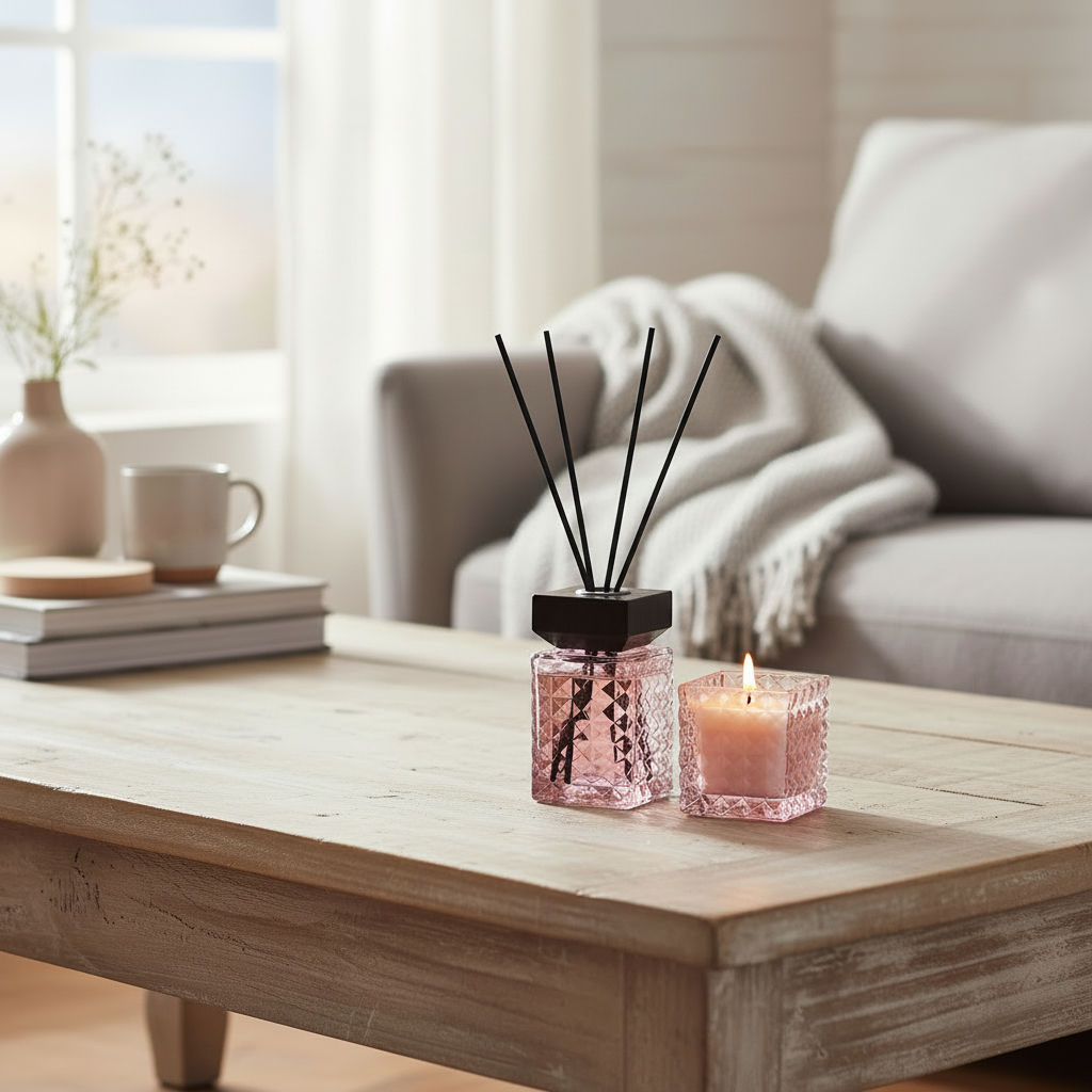 Desire Candle and Reed Diffuser Pair - Bergamot